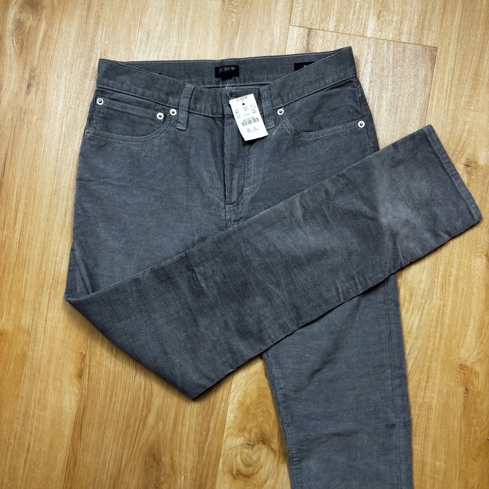 J. Crew Gray Corduroy Men's‎ Pants